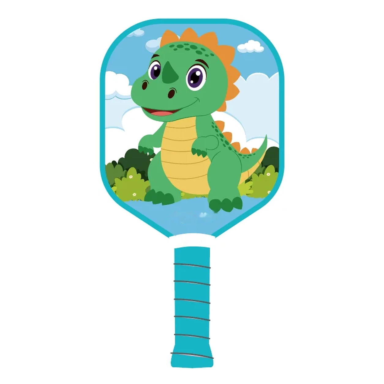 Cuddly Dino paddle design reference