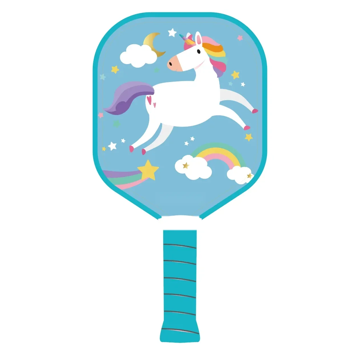 Dreamy Unicorn paddle design reference
