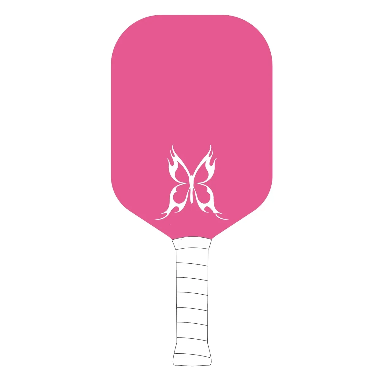 Blush Butterfly paddle design reference