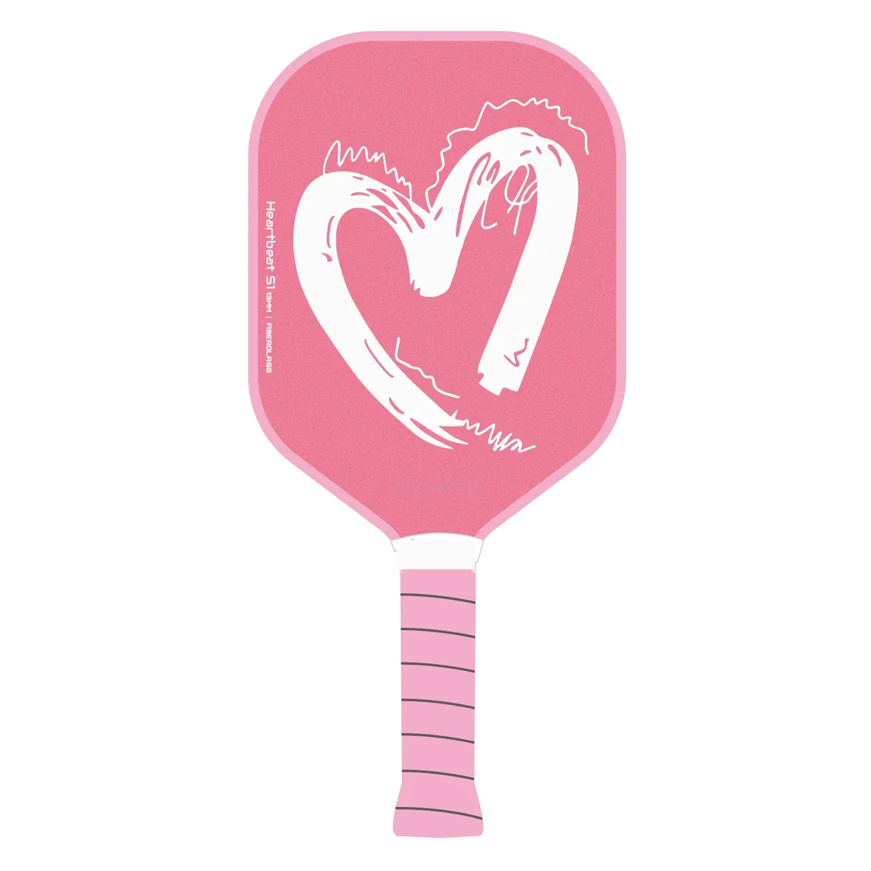 Heartbeat S1 - Pink paddle design reference